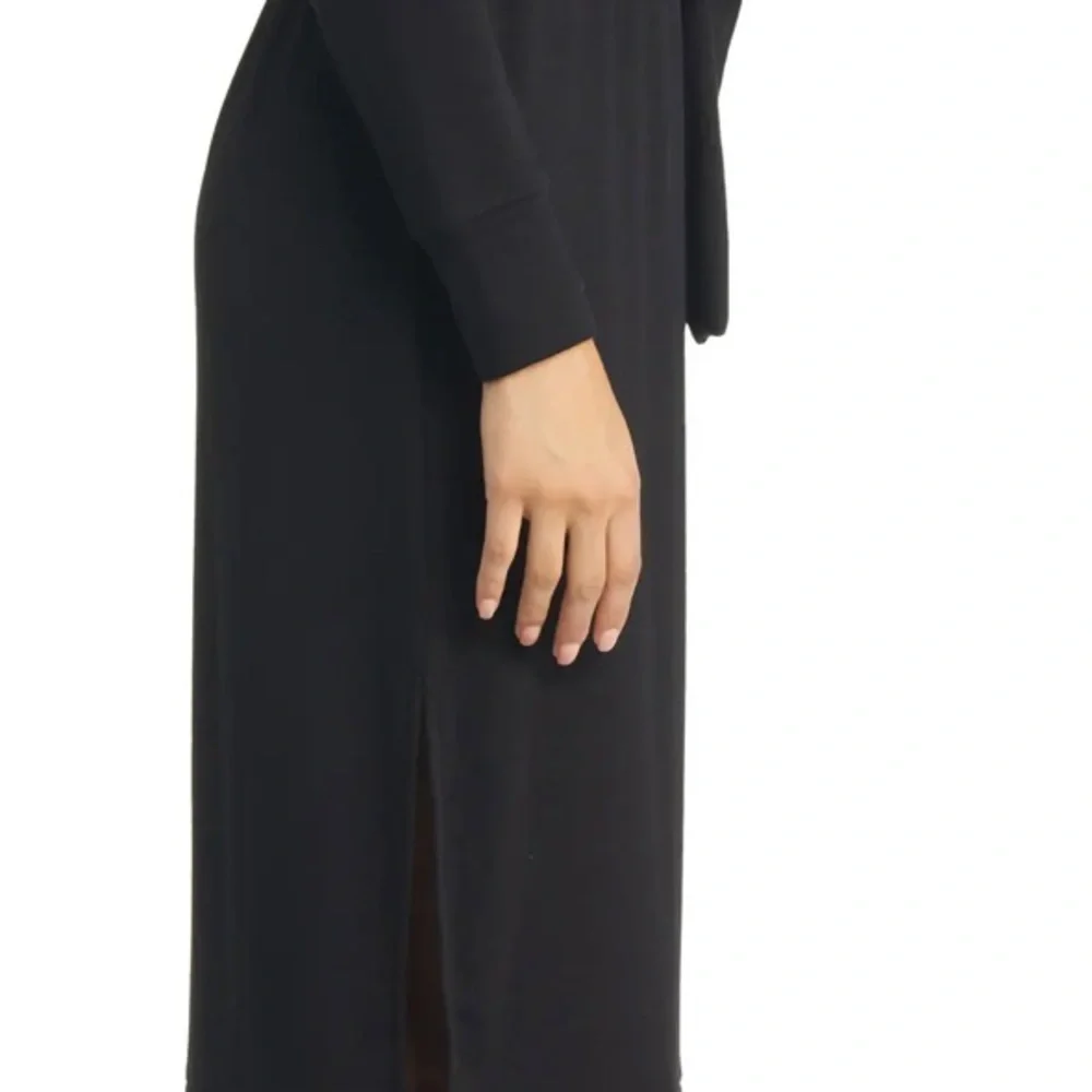 Caslon Tie Waist Long Sleeve Turtleneck Midi Dress size XS NWT - Picture 3 of 11